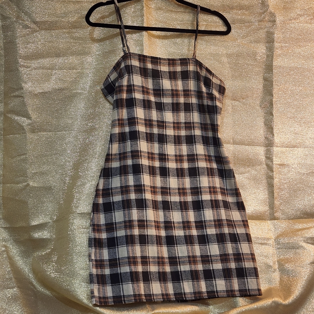 Plad dress